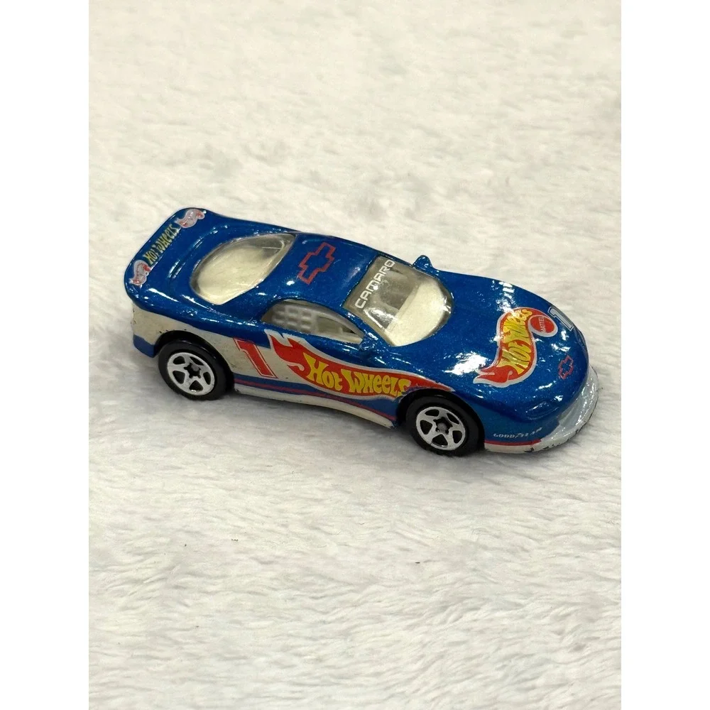Hot‎ Wheels 1992 Chevrolet Camaro Blue  Race Car Diecast 1:64 Mattel Vintage